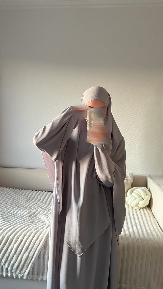 Ensemble Abaya coupé & Khimar jazz