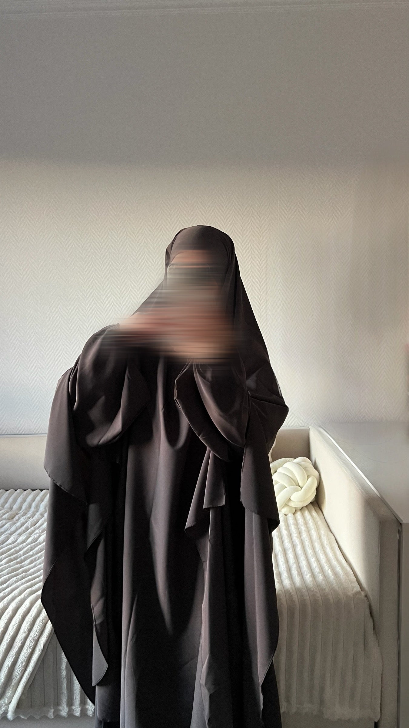 Ensemble Abaya & Cape Khimar Soie de Médine