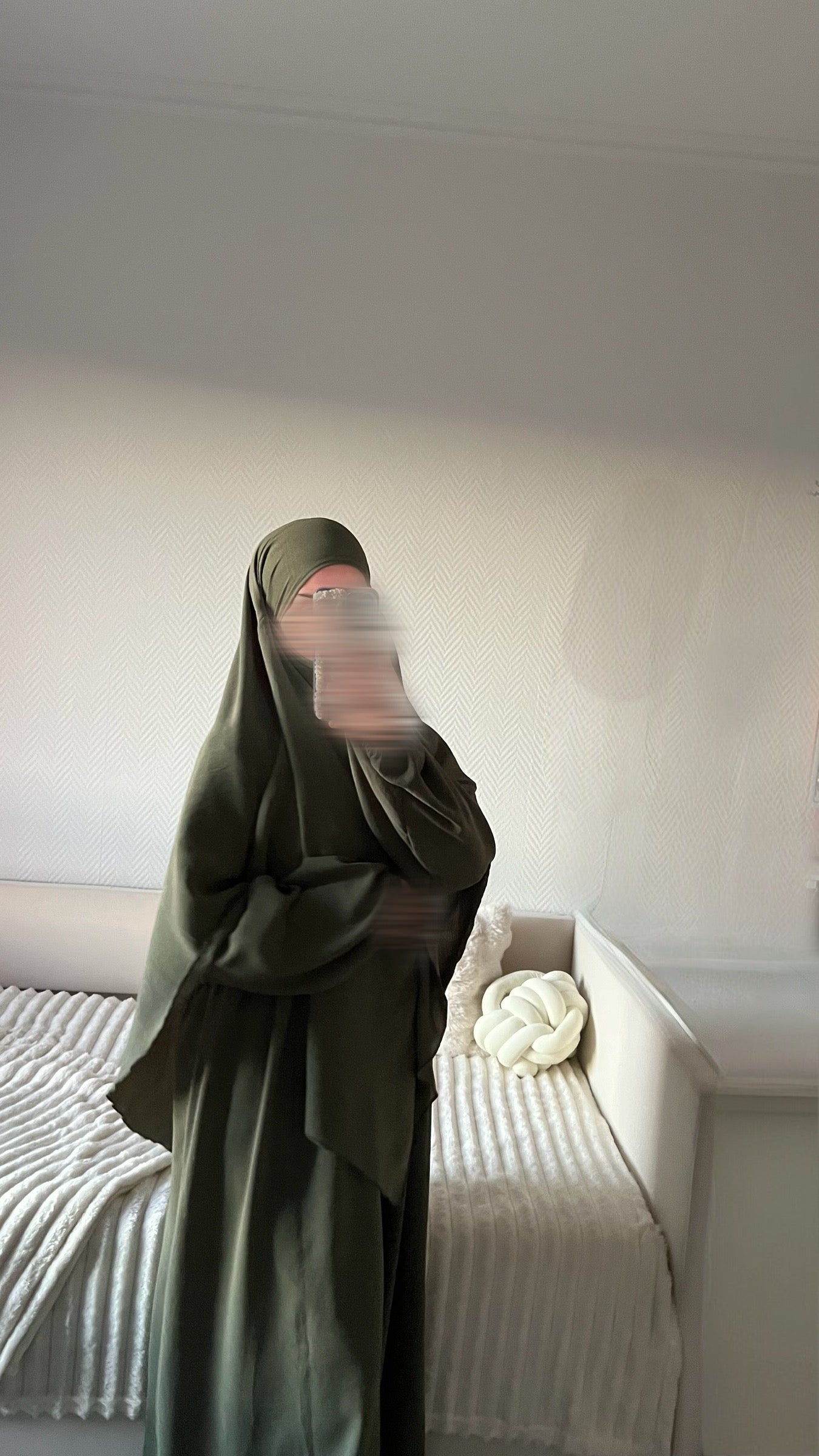 Ensemble Abaya coupé & Khimar jazz